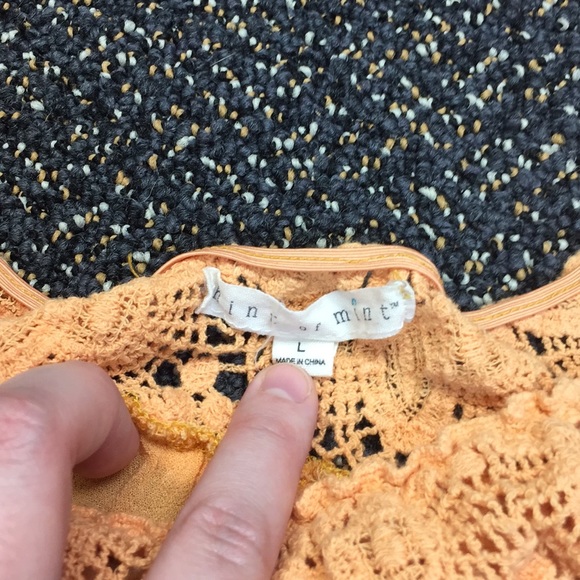 Orange off the shoulder top! - Picture 2 of 2